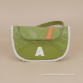 High Quality Custom PU Leather Green Women Fanny Pack Waterproof Ladies Waist Bags